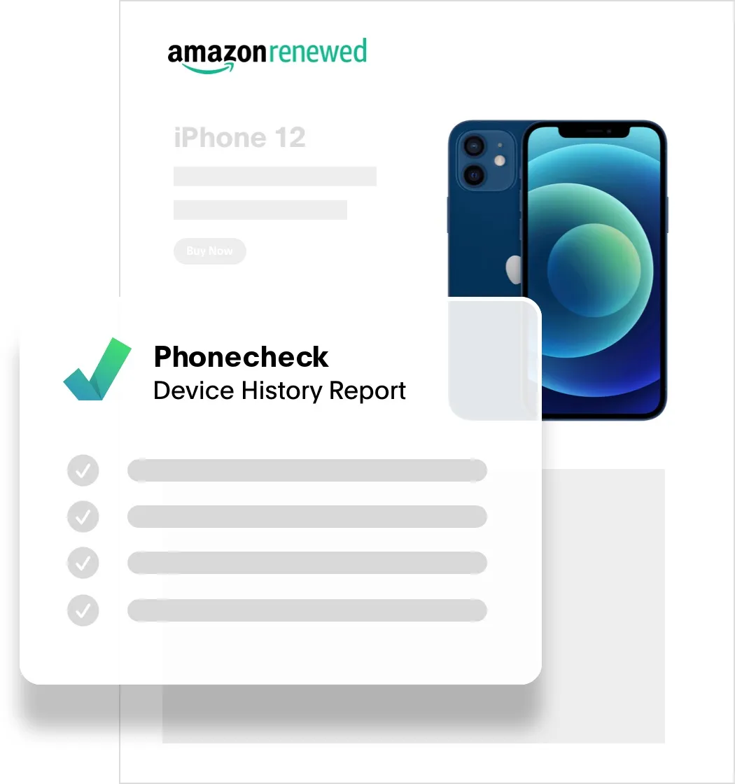 Person selling a used phone